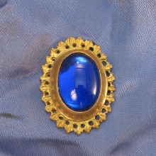 Button of stone 001