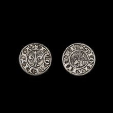 Coin-003 Fiorino Piccolo Denier 1260-1279