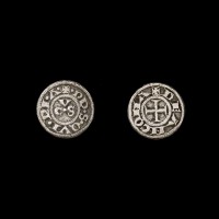 Coin-019 Ancona denier XIII century