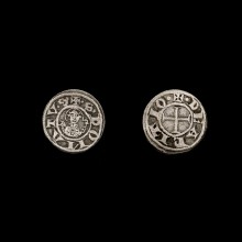 Coin-020 Arezzo denier after 1250