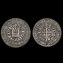 Coin-010 Tournois Gros Luis IX the Saint 1266